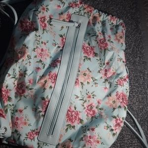 Floral gym bag